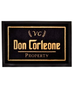 Deurmat Don corleone Wasbaar 30°C - overzicht boven