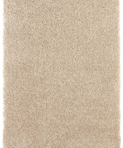 Hoogpolig vloerkleed Tarbes Elle Decoration - beige - overzicht boven