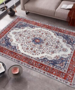 Perzisch tapijt Tabriz Miray - lichtgrijs/meerkleurig - sfeer
