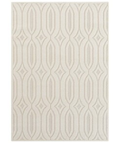 Laagpolig vloerkleed Lantian Elle Decoration - crème/beige - overzicht boven