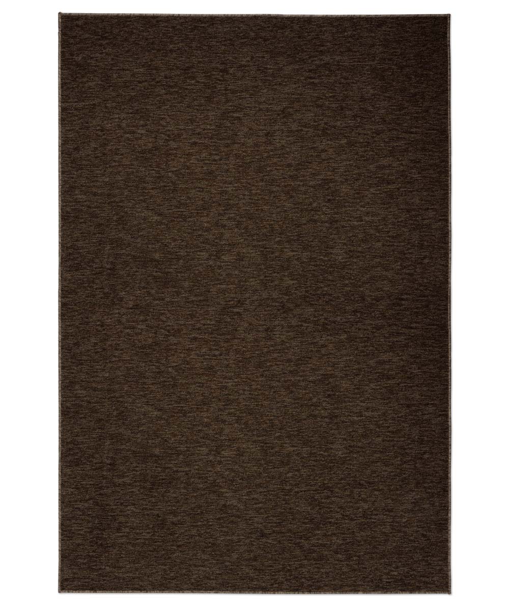 Ijsbeer verzameling kromme Laagpolig vloerkleed Lush - bruin | Tapeso