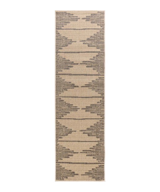 Jute balkonkleed Sunny Grotto - beige/zwart - overzicht