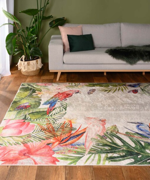 Vloerkleed jungle wasbaar - Moderna Multi - sfeer