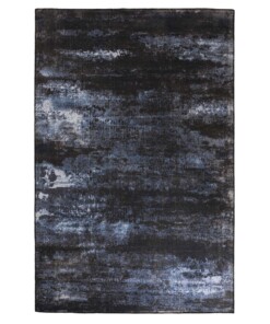 Vintage vloerkleed - Fade Celestial blauw/zwart - overzicht boven