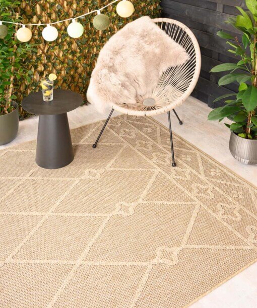 Bohemian buitenkleed - Retreat beige