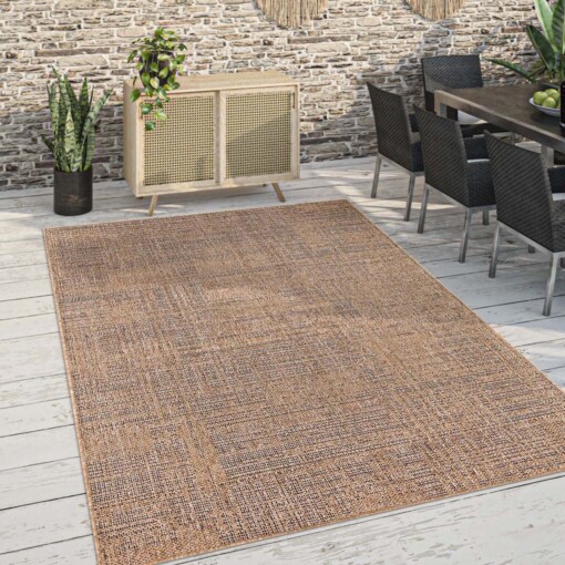 Jute buitenkleed - Artic beige - sfeer