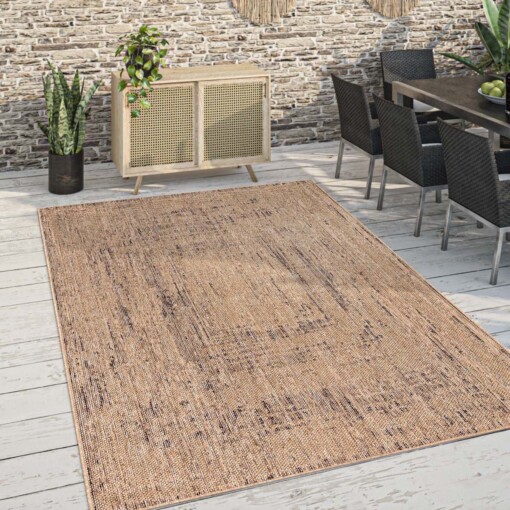 Jute buitenkleed - Noor beige - sfeer