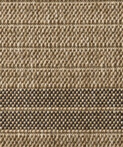 Jute buitenkleed - Elara beige/antraciet - close up