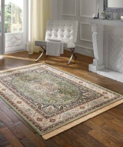 Perzisch tapijt - Regal Ariadne groen - sfeer