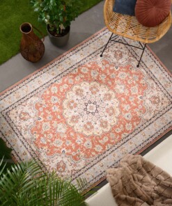 Vintage buitenkleed - Valenca Nova terracotta - sfeer