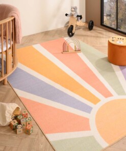 Kindervloerkleed - Joy Zonnestraal multi - sfeer